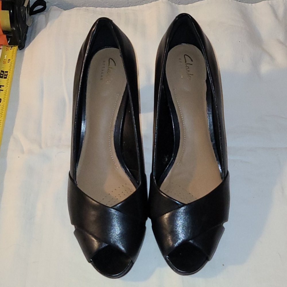 Women's Clark's Size 10M Platform Pumps
